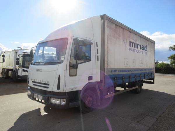 REF 44 - 2006 Iveco Curtain Sider with tail lift For Sale